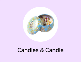 Candles & Candle Holders