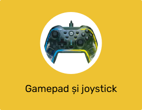 Gamepad și joystick pentru console