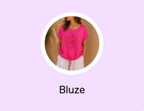 Bluza din in cu maneca scurta