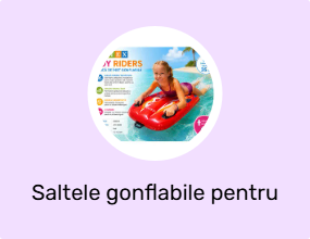 Saltele gonflabile pentru mare