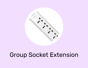 Group Socket Extension Cable