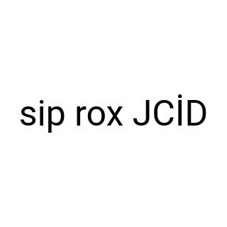sip rox JCİD