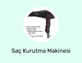 Saç Kurutma Makinesi