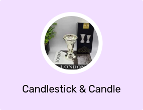Candlestick & Candle Holder