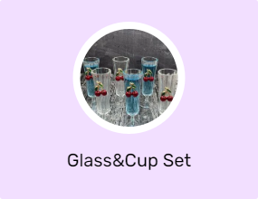 Glass&Cup Set