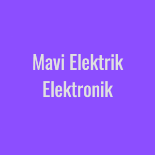 Mavi Elektrik Elektronik