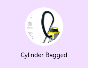 Cylinder Bagged Vacuum Cleaner