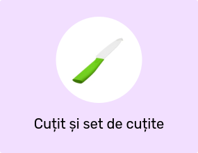 Cuțit ceramic D374, culoare verde 25x 2 cm
