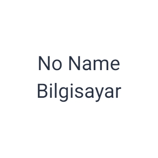 No Name Bilgisayar logo