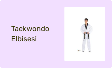 Taekwondo Elbisesi