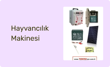 Hayvancılık Makinesi