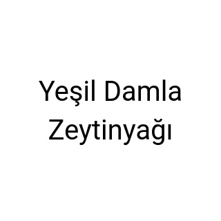 Yeşil Damla Zeytinyağı