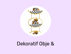 Dekoratif Obje & Biblo