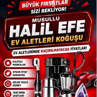 Halil Efe küçük ev aletleri