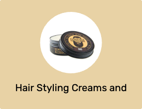 Hair Styling Creams and Waxes
