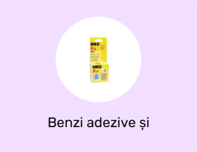 Benzi adezive și dispensere pentru bandă adezivă