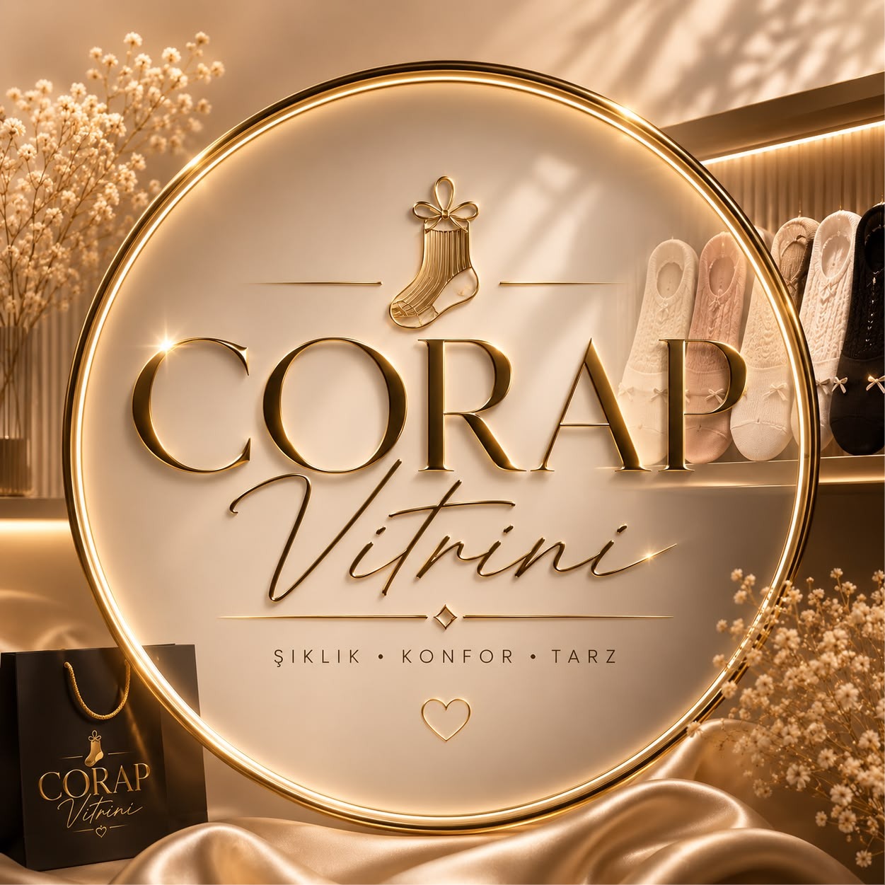 Çorap Vitrini