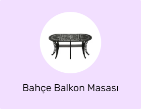 Bahçe Balkon Masası