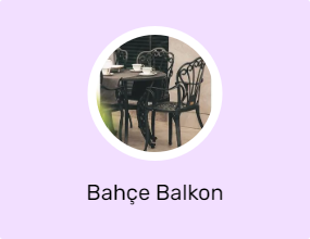 Bahçe Balkon Sandalyesi
