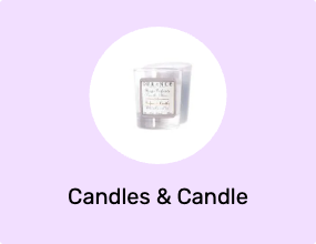 Candles & Candle Holders