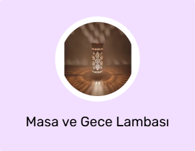 Masa ve Gece Lambası