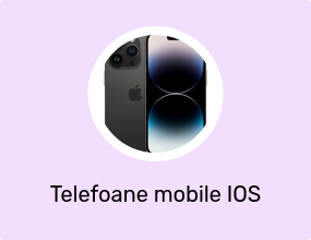 Telefon mobil Apple iPhone 14 Pro, 128GB, 5G, Negru sideral