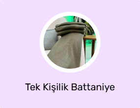 Tek Kişilik Battaniye