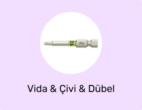 Vida & Çivi & Dübel