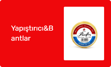 Yapıştırıcı&Bantlar