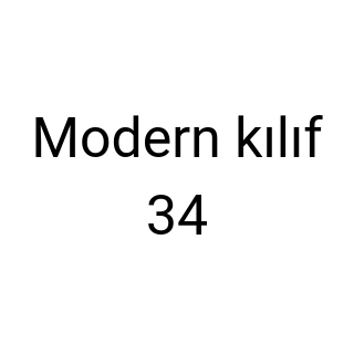 Modern kılıf 34