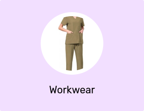 Women’s Medical Scrub Set, 2-Piece Short Sleeve Scrub Top and Pants, Comfortable Workwear Uniform for Nurses, Doctors, Healthcare Professionals, Clinics & Hospitals