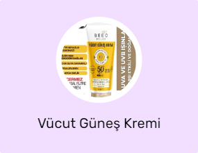Vücut Güneş Kremi