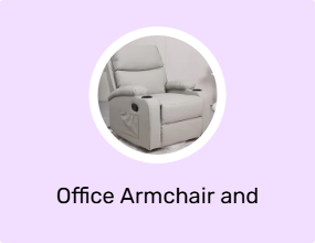 Office Armchair and Sofa
