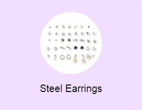 Steel Earrings