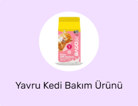 Yavru Kedi Bakım Ürünü