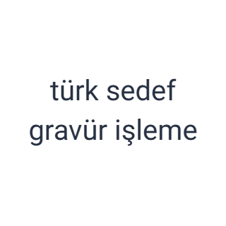 türk sedef gravür işleme