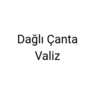 Dağlı Çanta Valiz