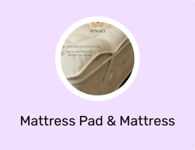 Mattress Pad & Mattress