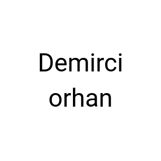 Demirci orhan