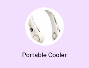 Bladeless Portable Neck Fan with LED Display, 80 Vents for 720° Cooling, Long Battery Life, Type-C Fast Charging