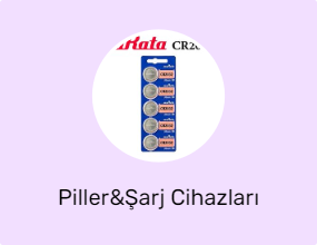 Piller&Şarj Cihazları