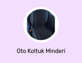 Ahşap Boncuklu Terletmez Koltuk Minderi - 860 - Siyah