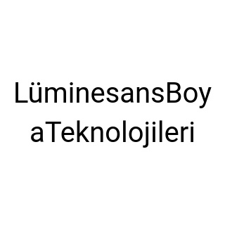 LüminesansBoyaTeknolojileri