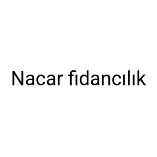 Nacar fidancılık