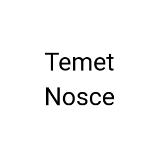 Temet Nosce