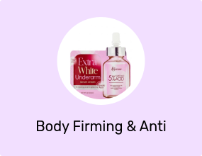 Extra White Underarm Serum Cream 30g with 5% Glycolic Acid & Caviar Lime Brightening Cream for Dark Underarms