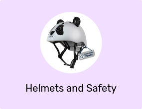 Children's helmet Beary, panda size 44-47