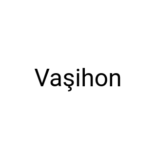 Vaşihon