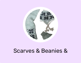 Scarves & Beanies & Gloves Set