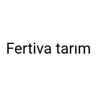 Fertiva tarım
